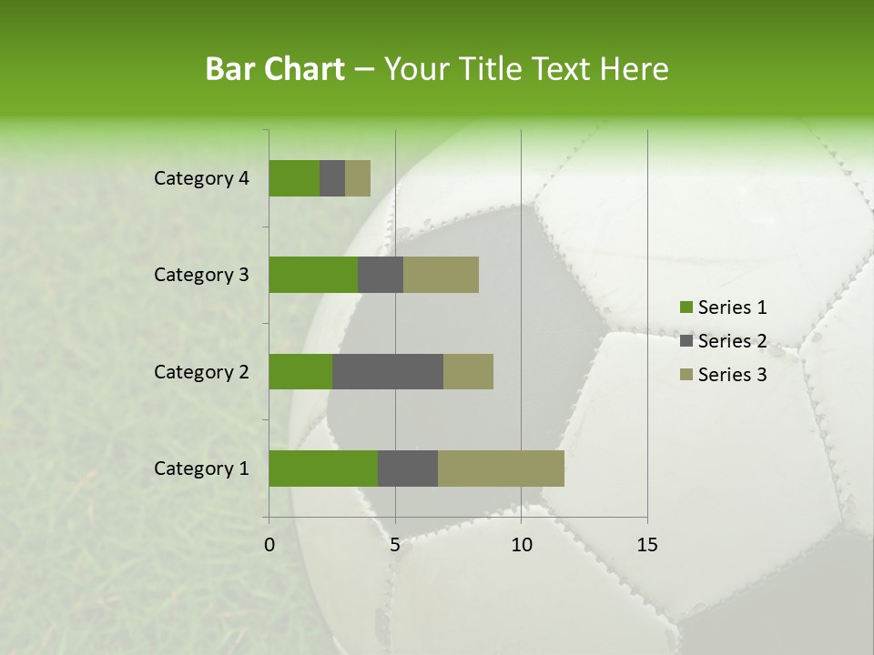 A Worn-Out Soccer Ball PowerPoint Template