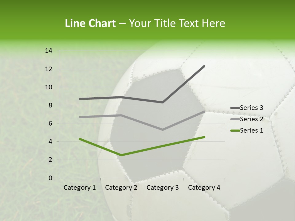 A Worn-Out Soccer Ball PowerPoint Template