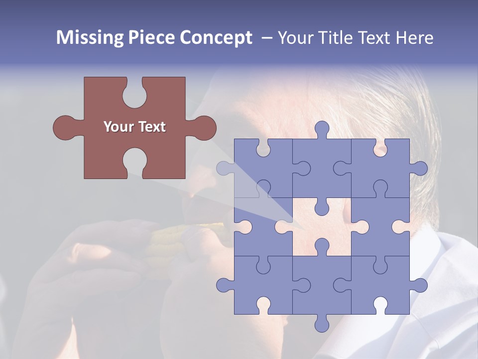 Eating Corn PowerPoint Template