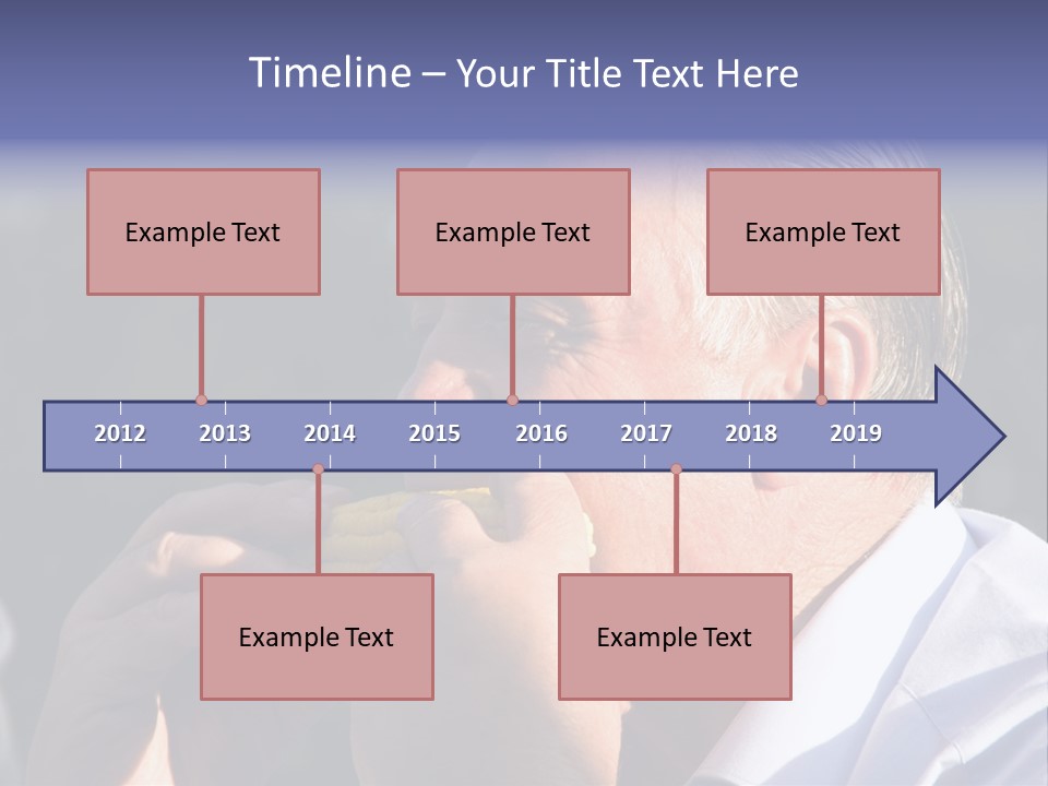 Eating Corn PowerPoint Template
