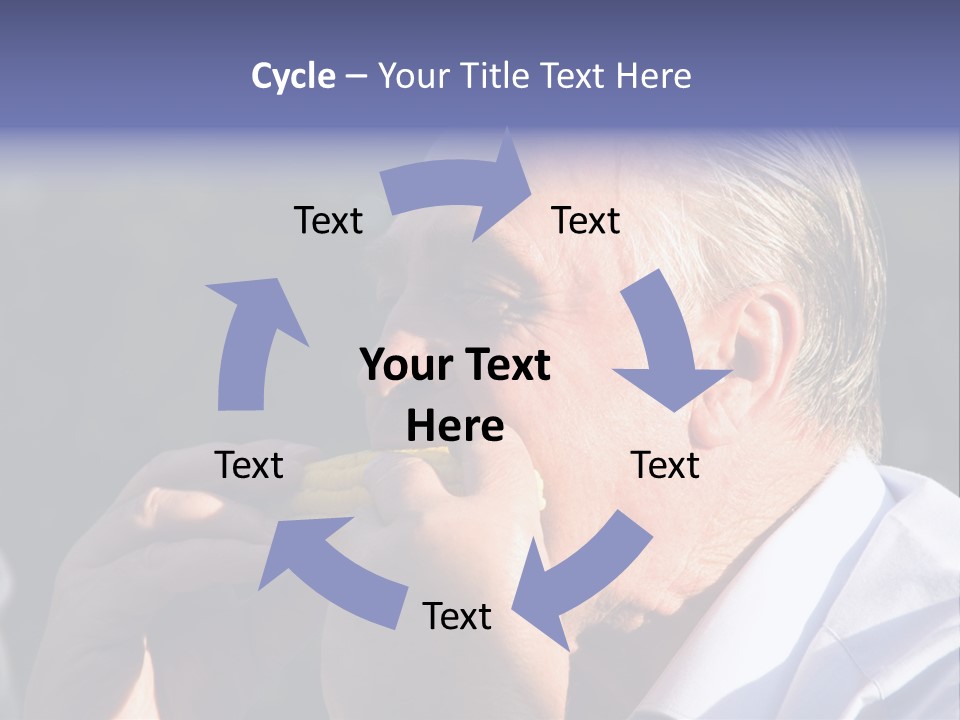Eating Corn PowerPoint Template