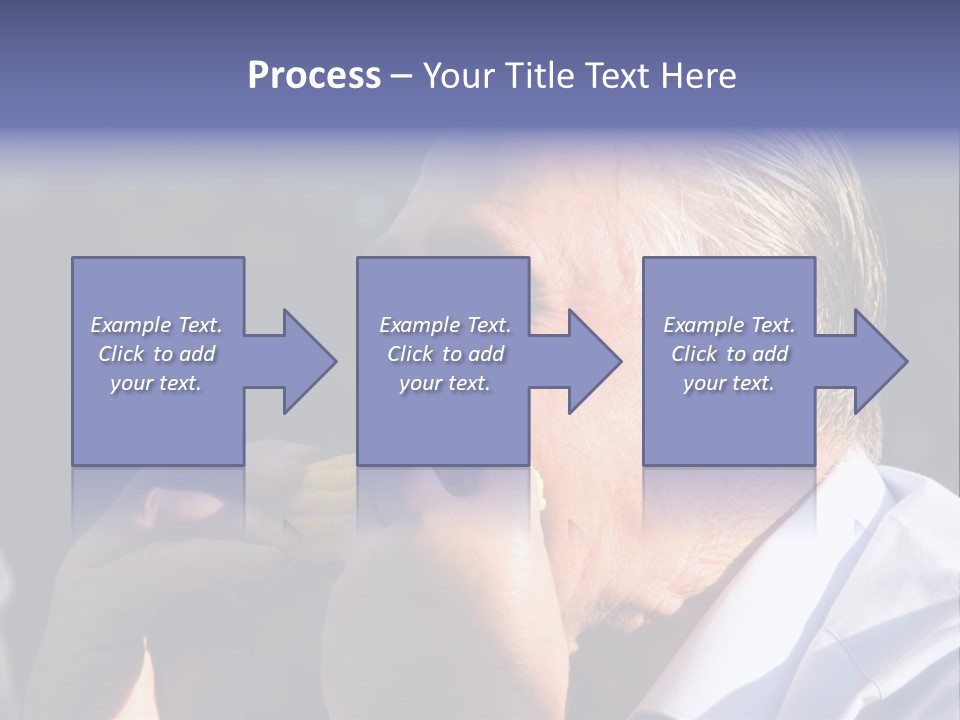Eating Corn PowerPoint Template