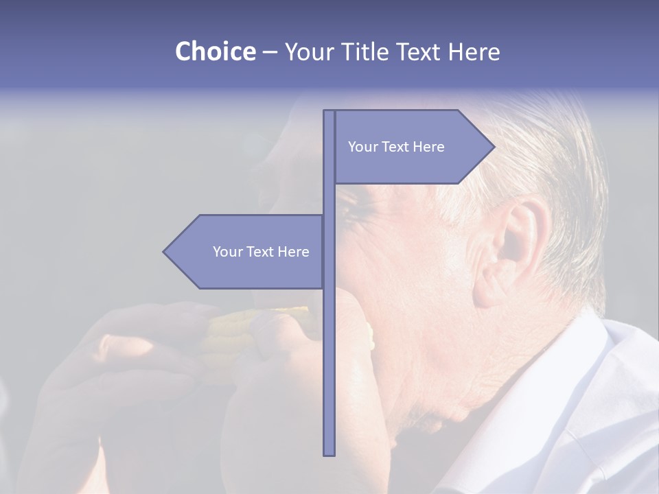 Eating Corn PowerPoint Template