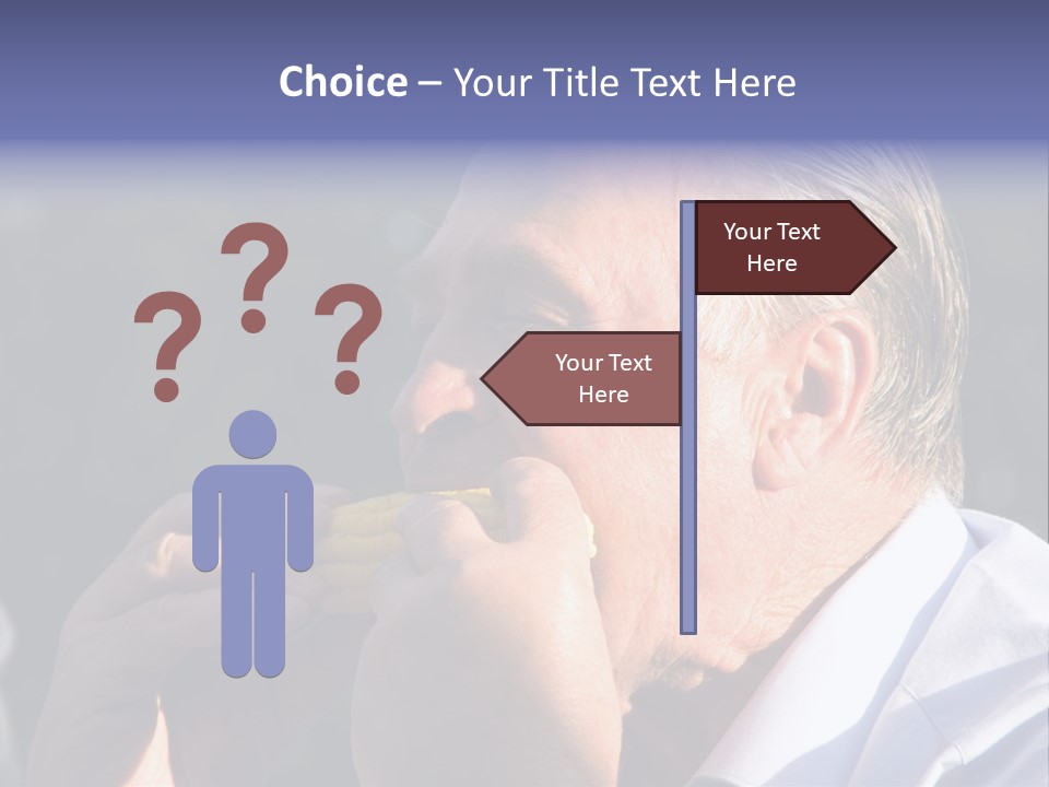 Eating Corn PowerPoint Template