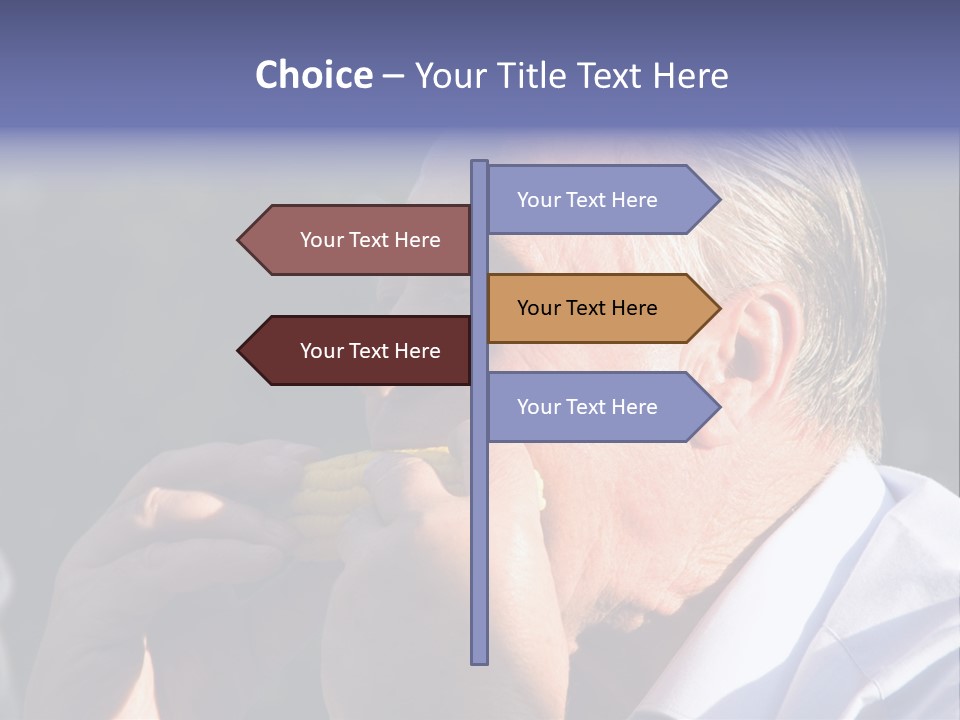 Eating Corn PowerPoint Template