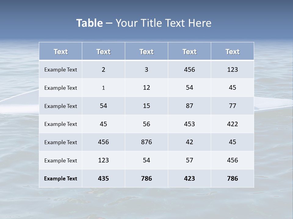 Teenage Girl In A Canoe PowerPoint Template