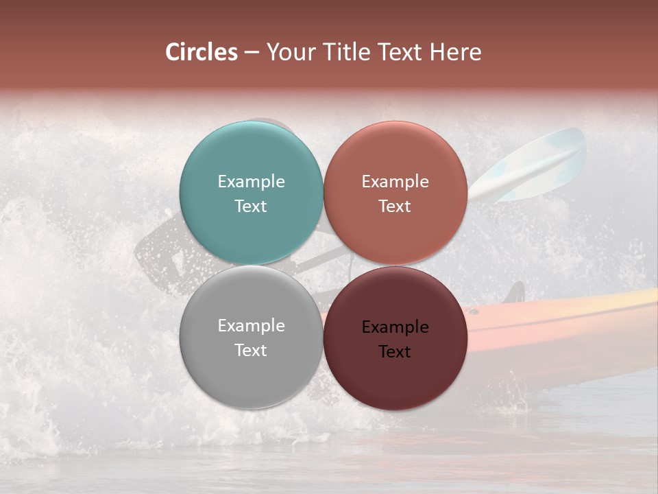 Kayak Surfing PowerPoint Template