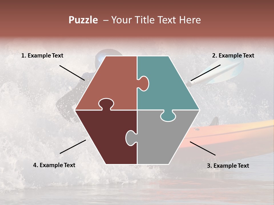 Kayak Surfing PowerPoint Template