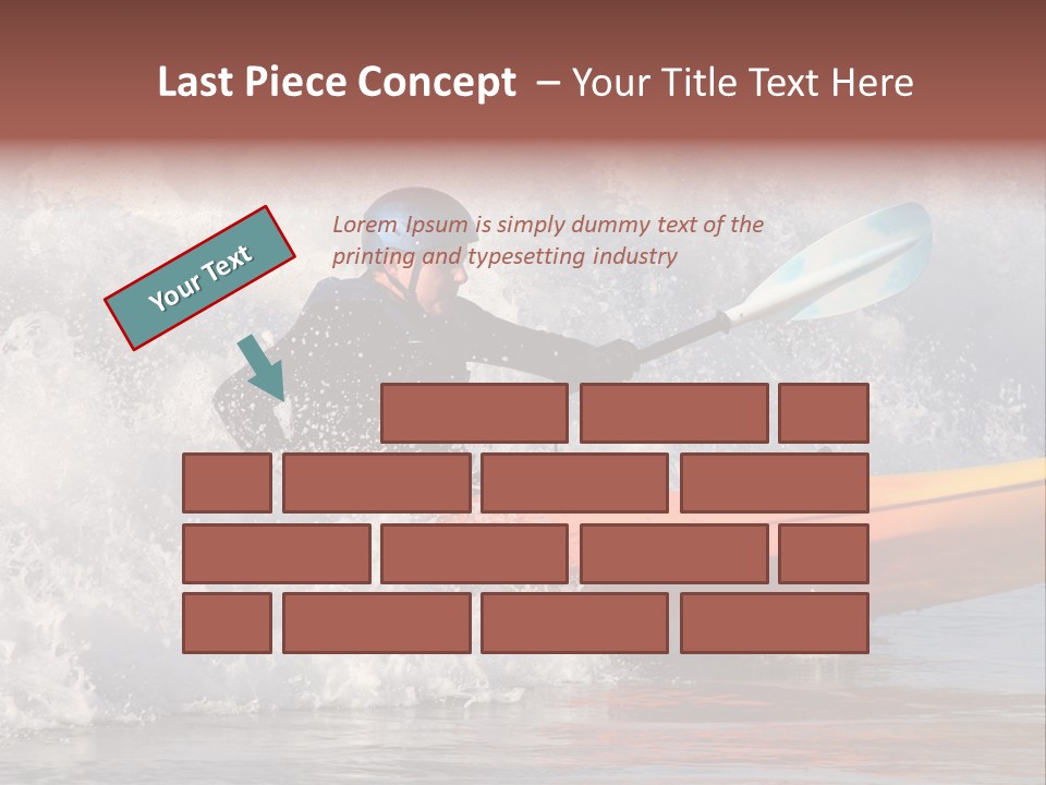 Kayak Surfing PowerPoint Template