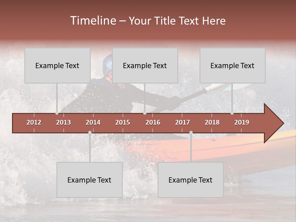 Kayak Surfing PowerPoint Template