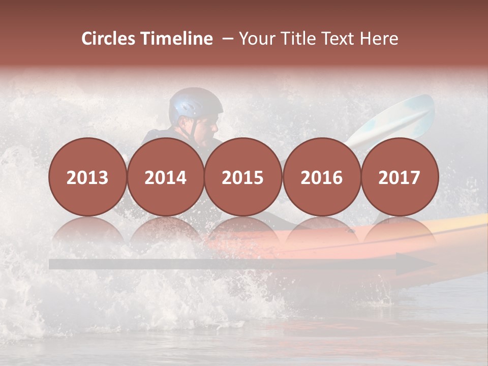 Kayak Surfing PowerPoint Template