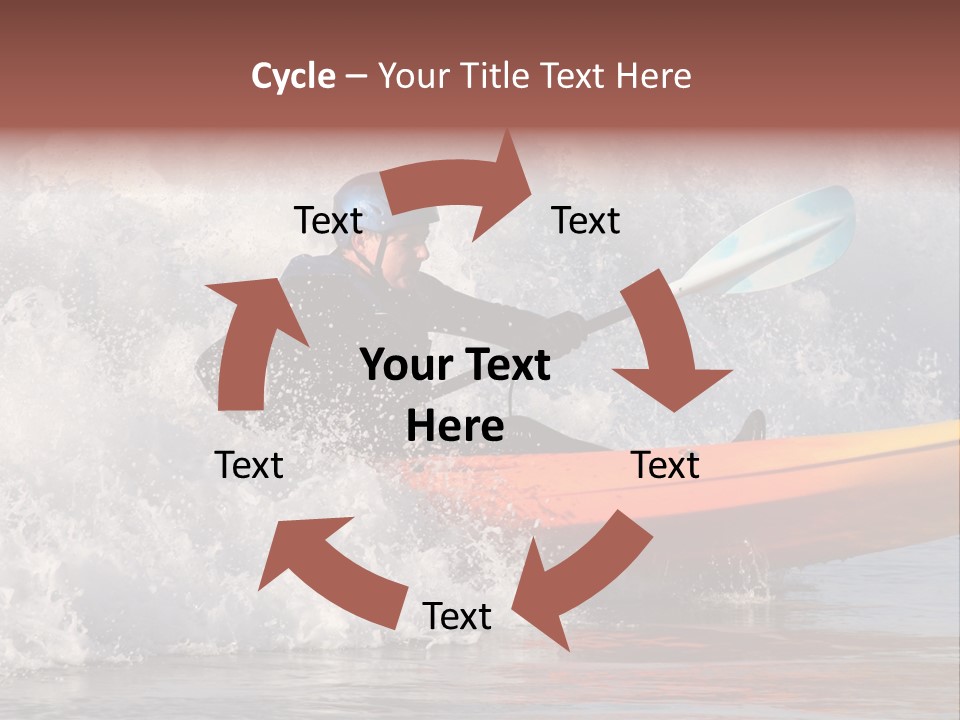Kayak Surfing PowerPoint Template