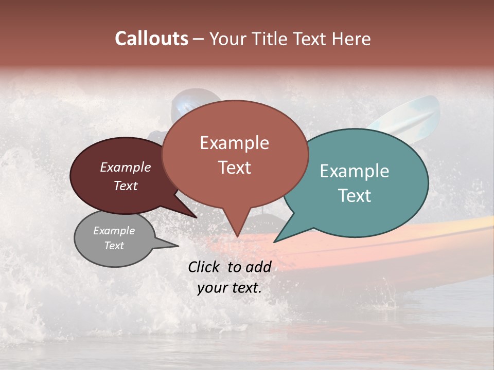 Kayak Surfing PowerPoint Template