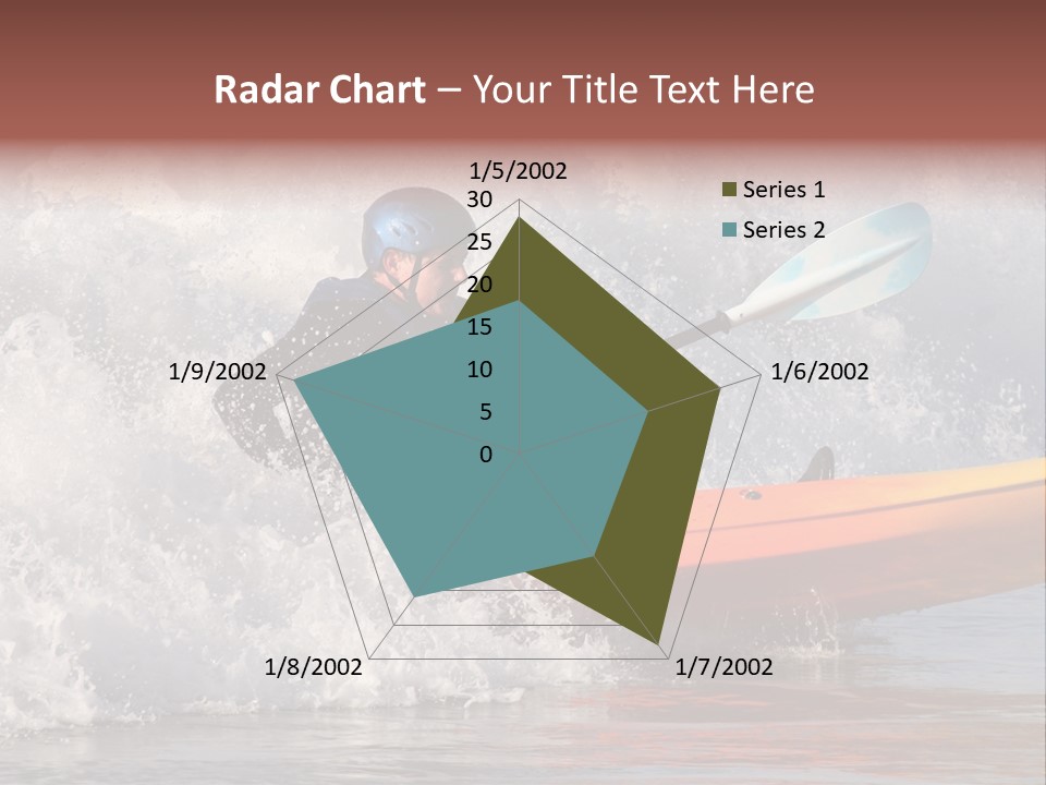 Kayak Surfing PowerPoint Template