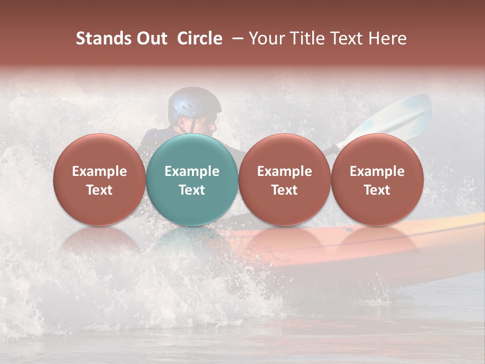 Kayak Surfing PowerPoint Template