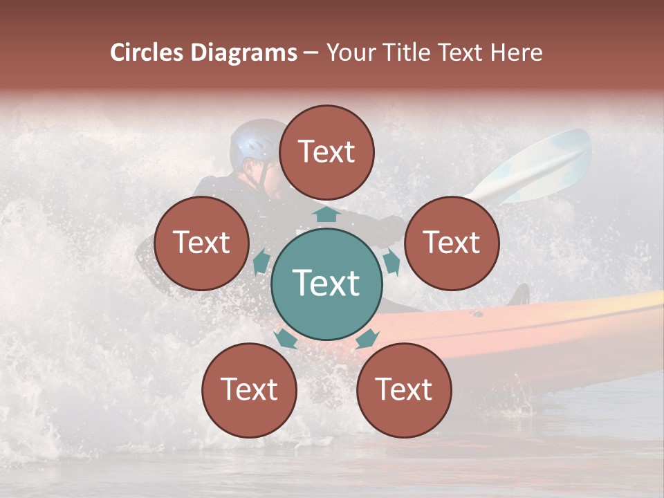Kayak Surfing PowerPoint Template