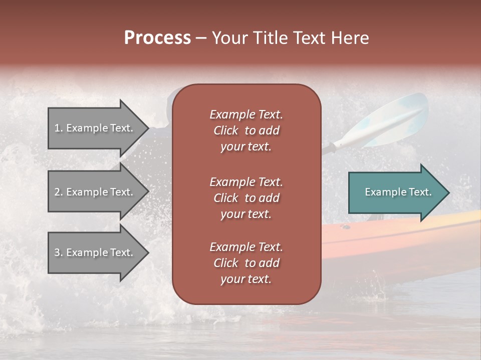 Kayak Surfing PowerPoint Template