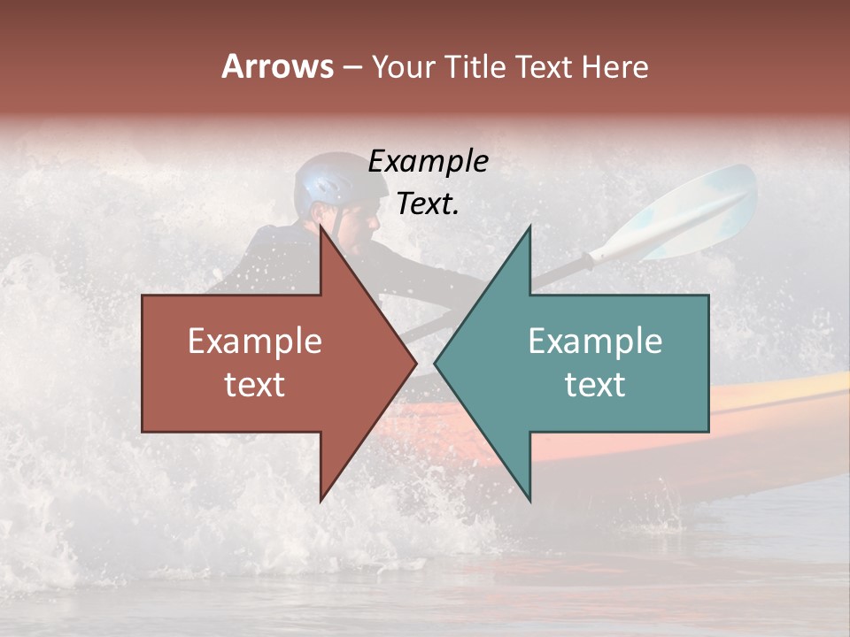 Kayak Surfing PowerPoint Template