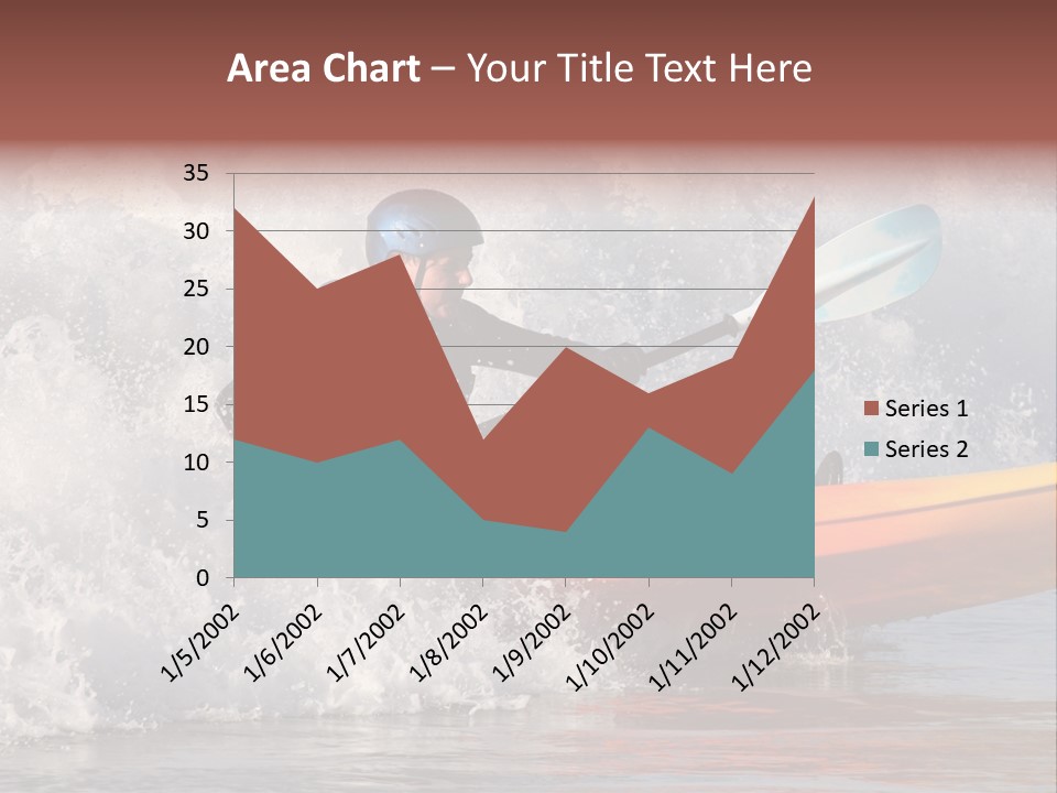 Kayak Surfing PowerPoint Template