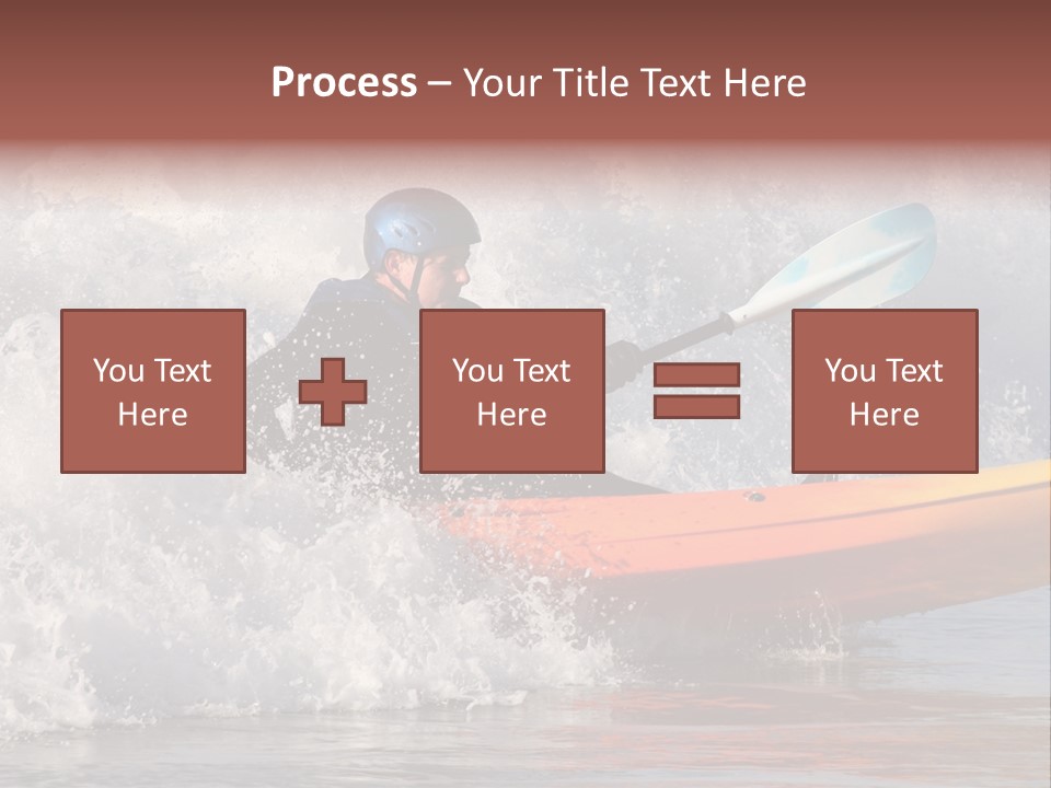 Kayak Surfing PowerPoint Template