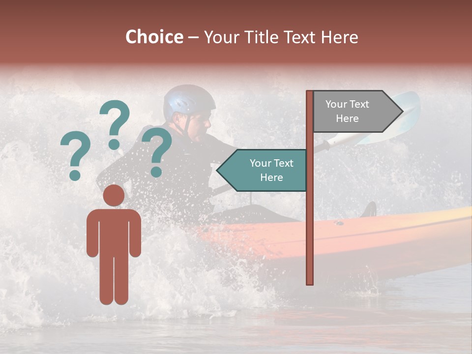 Kayak Surfing PowerPoint Template