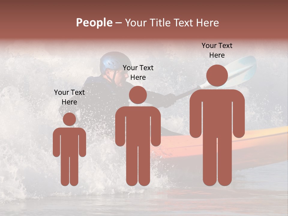 Kayak Surfing PowerPoint Template