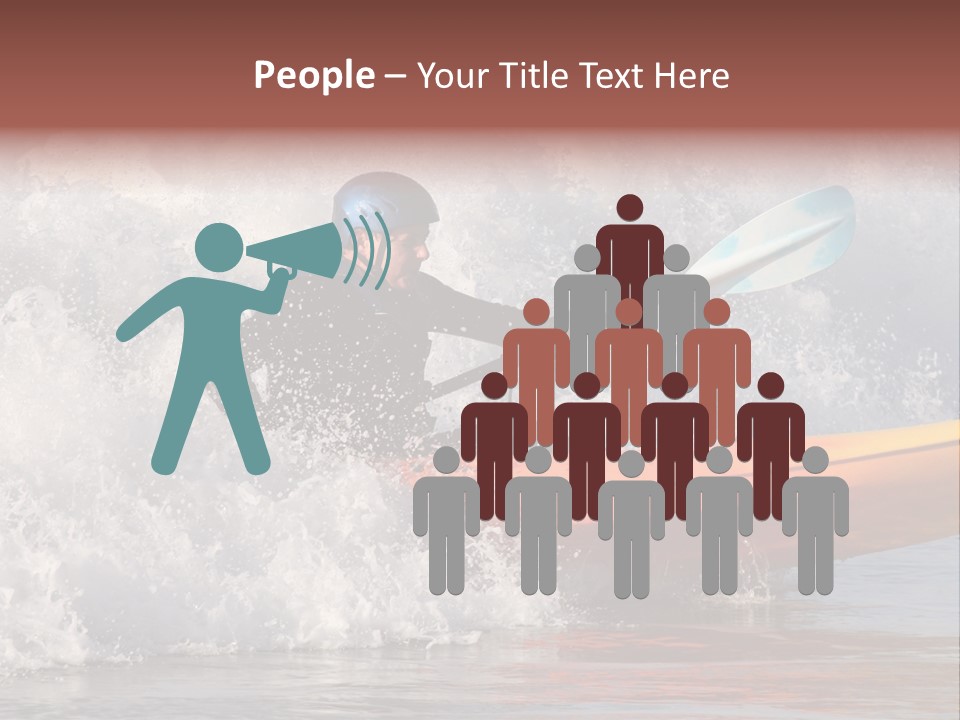 Kayak Surfing PowerPoint Template