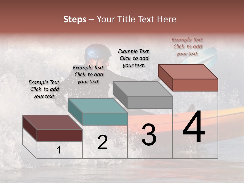 Kayak Surfing PowerPoint Template