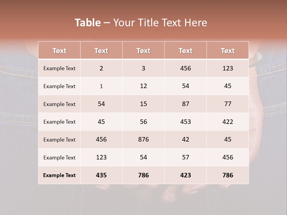 Man Handcuffed Hands At The Back PowerPoint Template