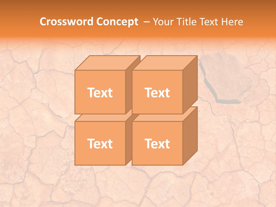 Cracking Up:a Conceptual Image To Indicate Stress, Cracking Under Pressure, Or As A Texture/Bg. PowerPoint Template