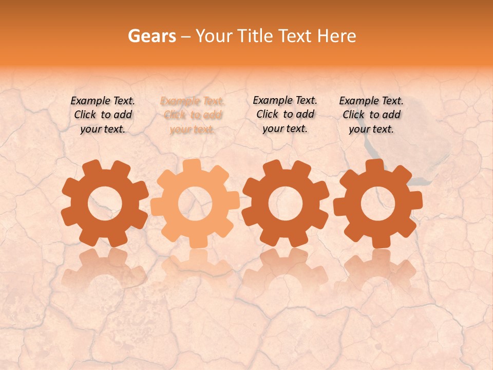 Cracking Up:a Conceptual Image To Indicate Stress, Cracking Under Pressure, Or As A Texture/Bg. PowerPoint Template