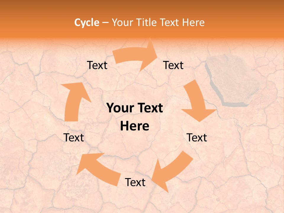 Cracking Up:a Conceptual Image To Indicate Stress, Cracking Under Pressure, Or As A Texture/Bg. PowerPoint Template