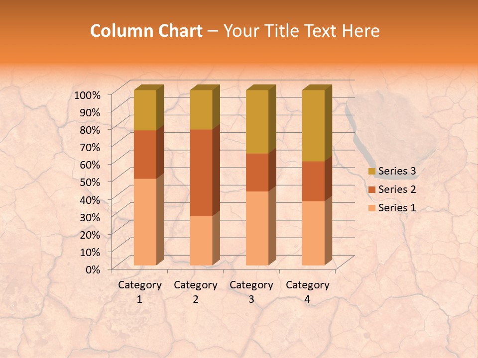 Cracking Up:a Conceptual Image To Indicate Stress, Cracking Under Pressure, Or As A Texture/Bg. PowerPoint Template