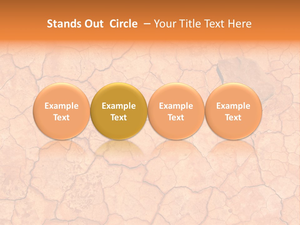 Cracking Up:a Conceptual Image To Indicate Stress, Cracking Under Pressure, Or As A Texture/Bg. PowerPoint Template