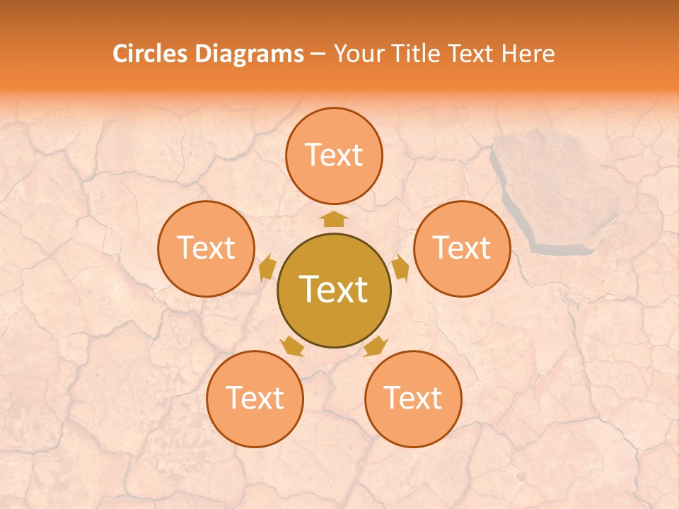 Cracking Up:a Conceptual Image To Indicate Stress, Cracking Under Pressure, Or As A Texture/Bg. PowerPoint Template