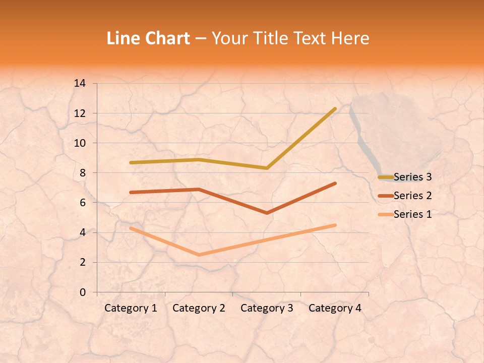 Cracking Up:a Conceptual Image To Indicate Stress, Cracking Under Pressure, Or As A Texture/Bg. PowerPoint Template