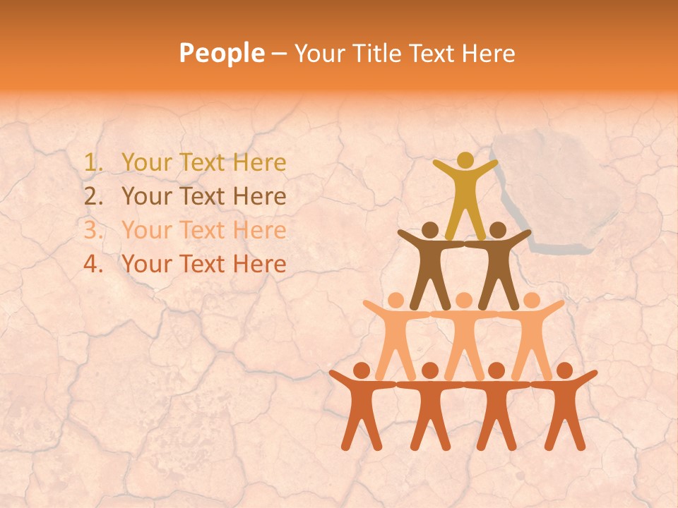 Cracking Up:a Conceptual Image To Indicate Stress, Cracking Under Pressure, Or As A Texture/Bg. PowerPoint Template