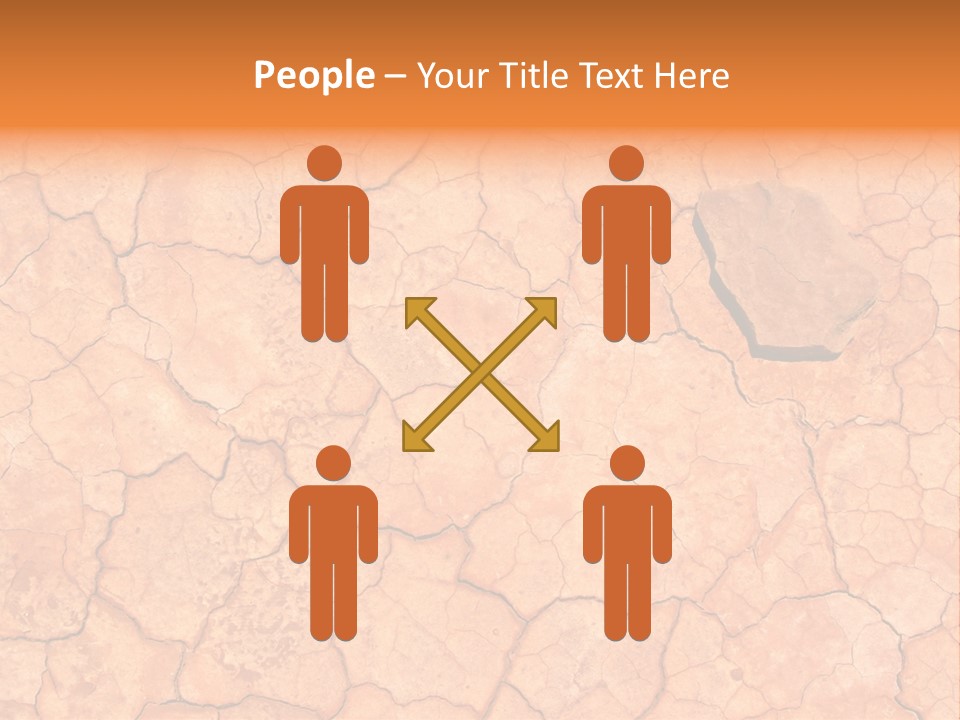 Cracking Up:a Conceptual Image To Indicate Stress, Cracking Under Pressure, Or As A Texture/Bg. PowerPoint Template