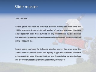 A Man Jumping From Dirt Kicker PowerPoint Template