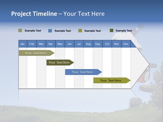 A Man Jumping From Dirt Kicker PowerPoint Template