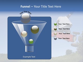 A Man Jumping From Dirt Kicker PowerPoint Template