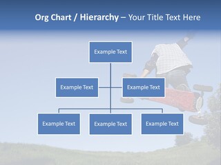 A Man Jumping From Dirt Kicker PowerPoint Template