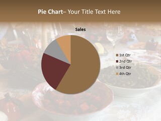 Thanksgiving Holiday Dinner Table PowerPoint Template