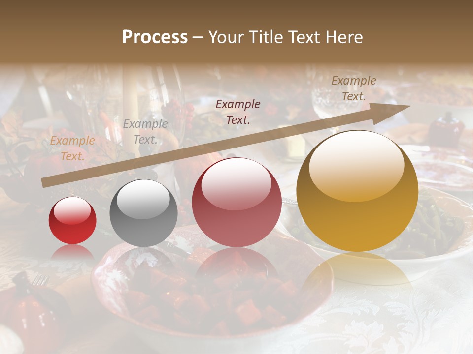 Thanksgiving Holiday Dinner Table PowerPoint Template