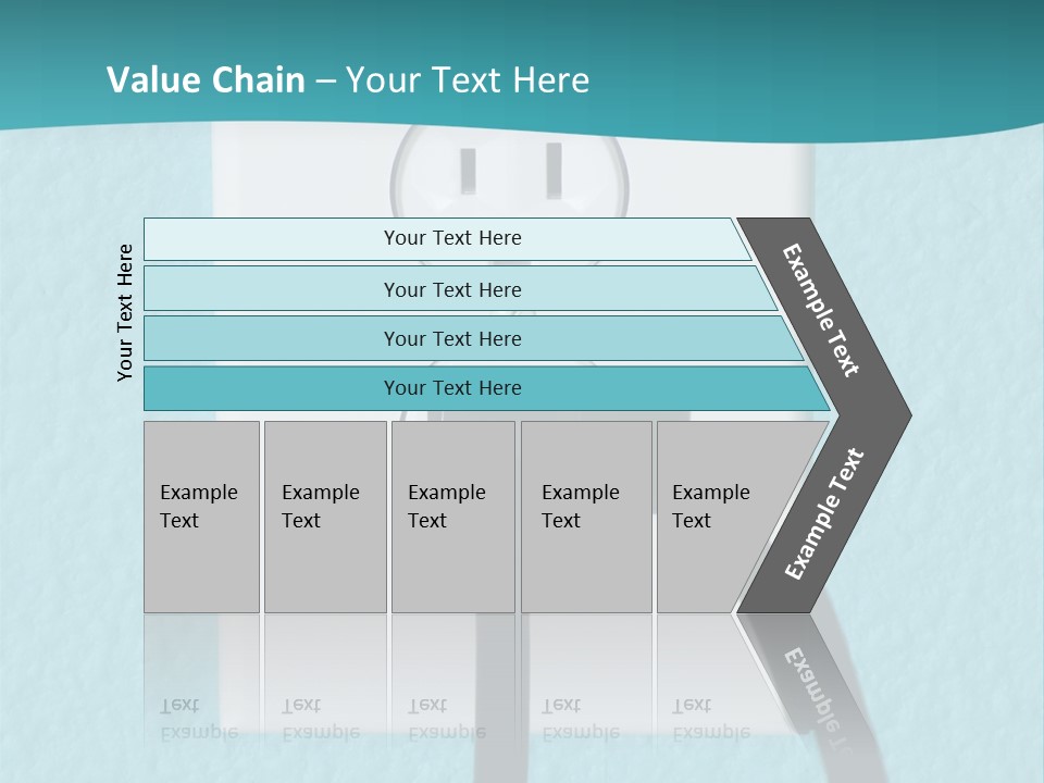 A Clean Image Of A 110 Volt Wall Power Outlet Against A Freshly Painted Wall. Perfect Image For Any Abstract Energy Promotion Use Or To Make Inferences For Home Design Or Appliance Use. PowerPoint Template