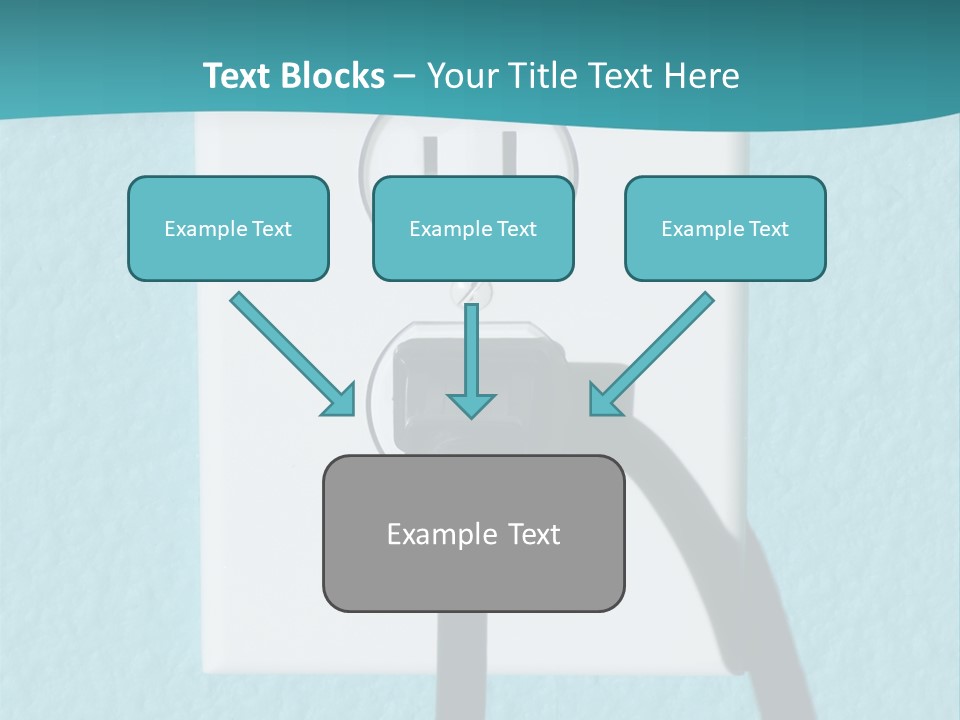 A Clean Image Of A 110 Volt Wall Power Outlet Against A Freshly Painted Wall. Perfect Image For Any Abstract Energy Promotion Use Or To Make Inferences For Home Design Or Appliance Use. PowerPoint Template