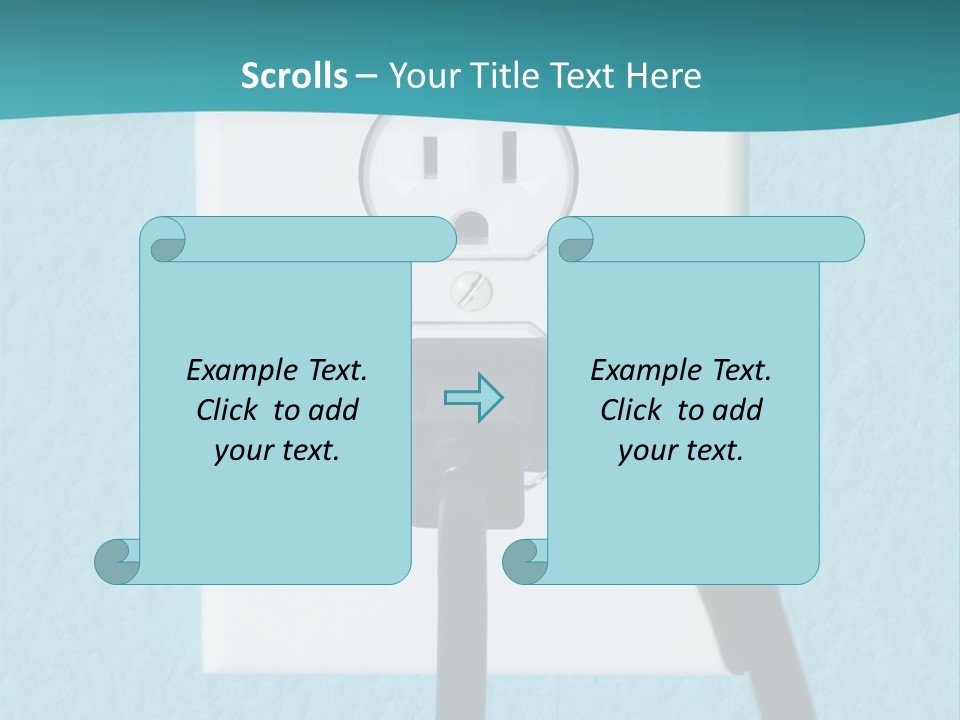 A Clean Image Of A 110 Volt Wall Power Outlet Against A Freshly Painted Wall. Perfect Image For Any Abstract Energy Promotion Use Or To Make Inferences For Home Design Or Appliance Use. PowerPoint Template