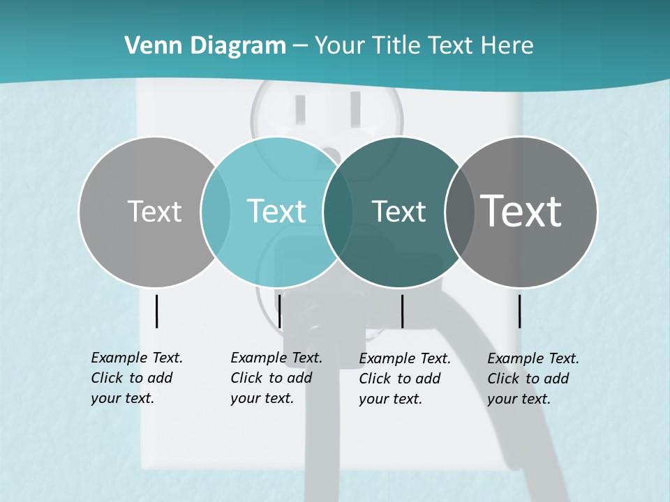 A Clean Image Of A 110 Volt Wall Power Outlet Against A Freshly Painted Wall. Perfect Image For Any Abstract Energy Promotion Use Or To Make Inferences For Home Design Or Appliance Use. PowerPoint Template