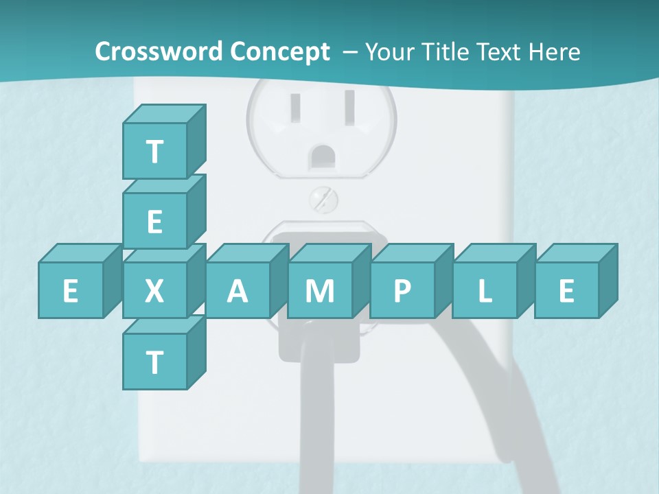 A Clean Image Of A 110 Volt Wall Power Outlet Against A Freshly Painted Wall. Perfect Image For Any Abstract Energy Promotion Use Or To Make Inferences For Home Design Or Appliance Use. PowerPoint Template