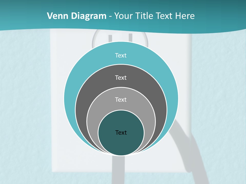 A Clean Image Of A 110 Volt Wall Power Outlet Against A Freshly Painted Wall. Perfect Image For Any Abstract Energy Promotion Use Or To Make Inferences For Home Design Or Appliance Use. PowerPoint Template